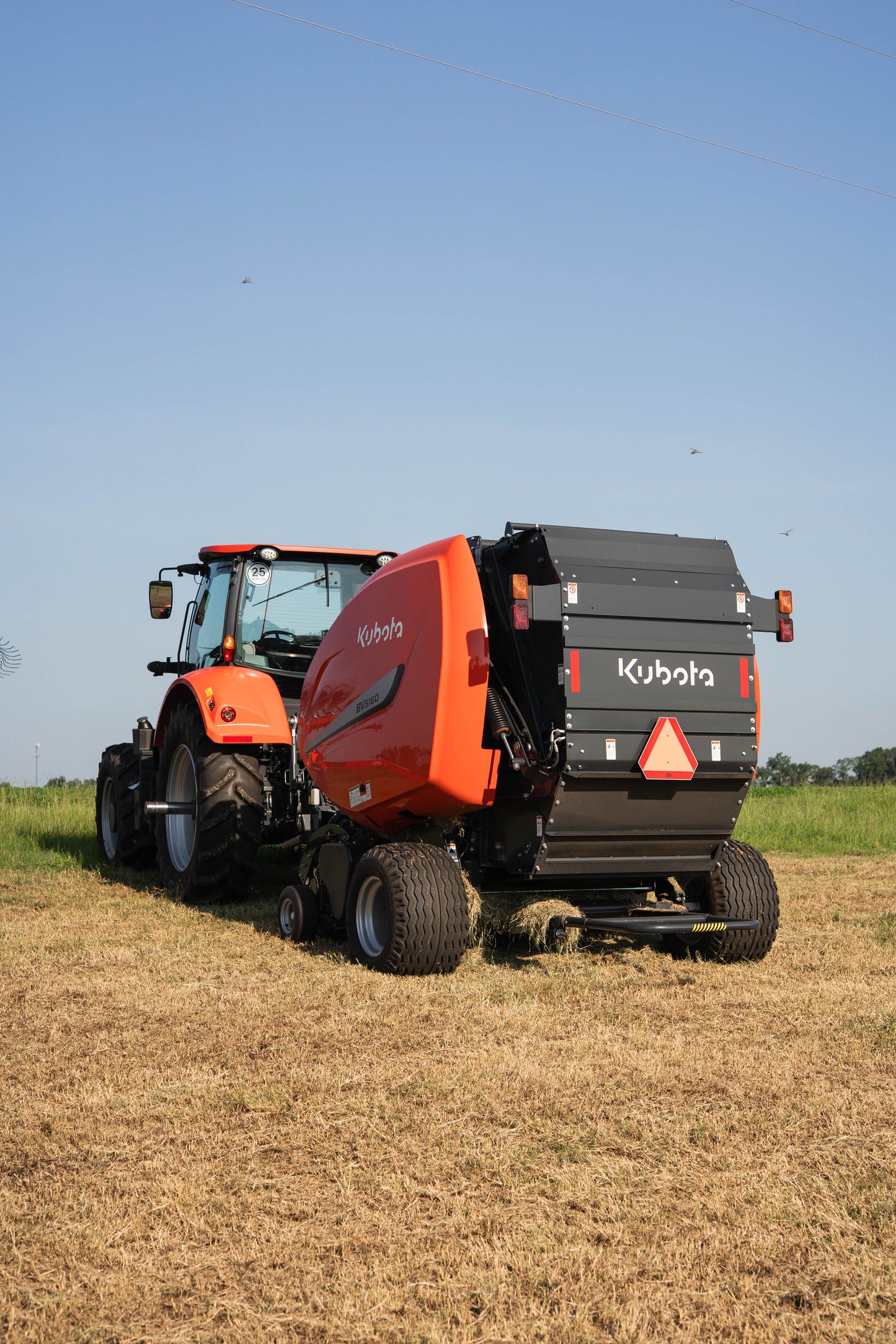 Kubota M7-174 with BV5160 Baler Package