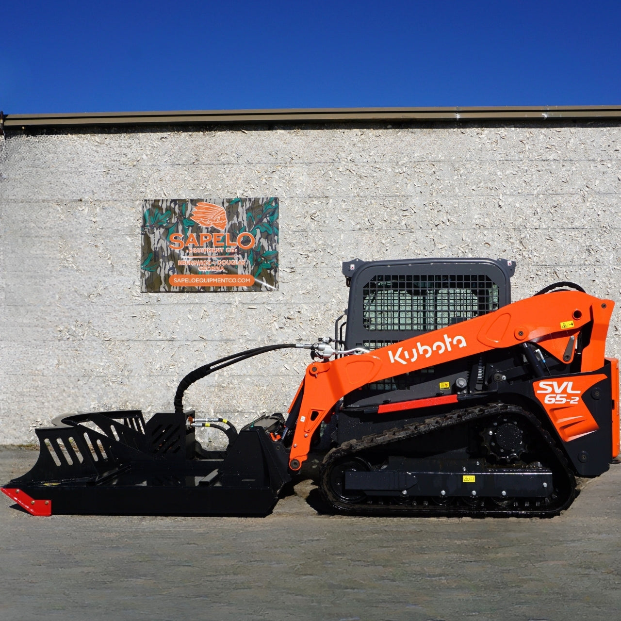 Kubota SVL65-2 with Utilitough Brush Cutter Package