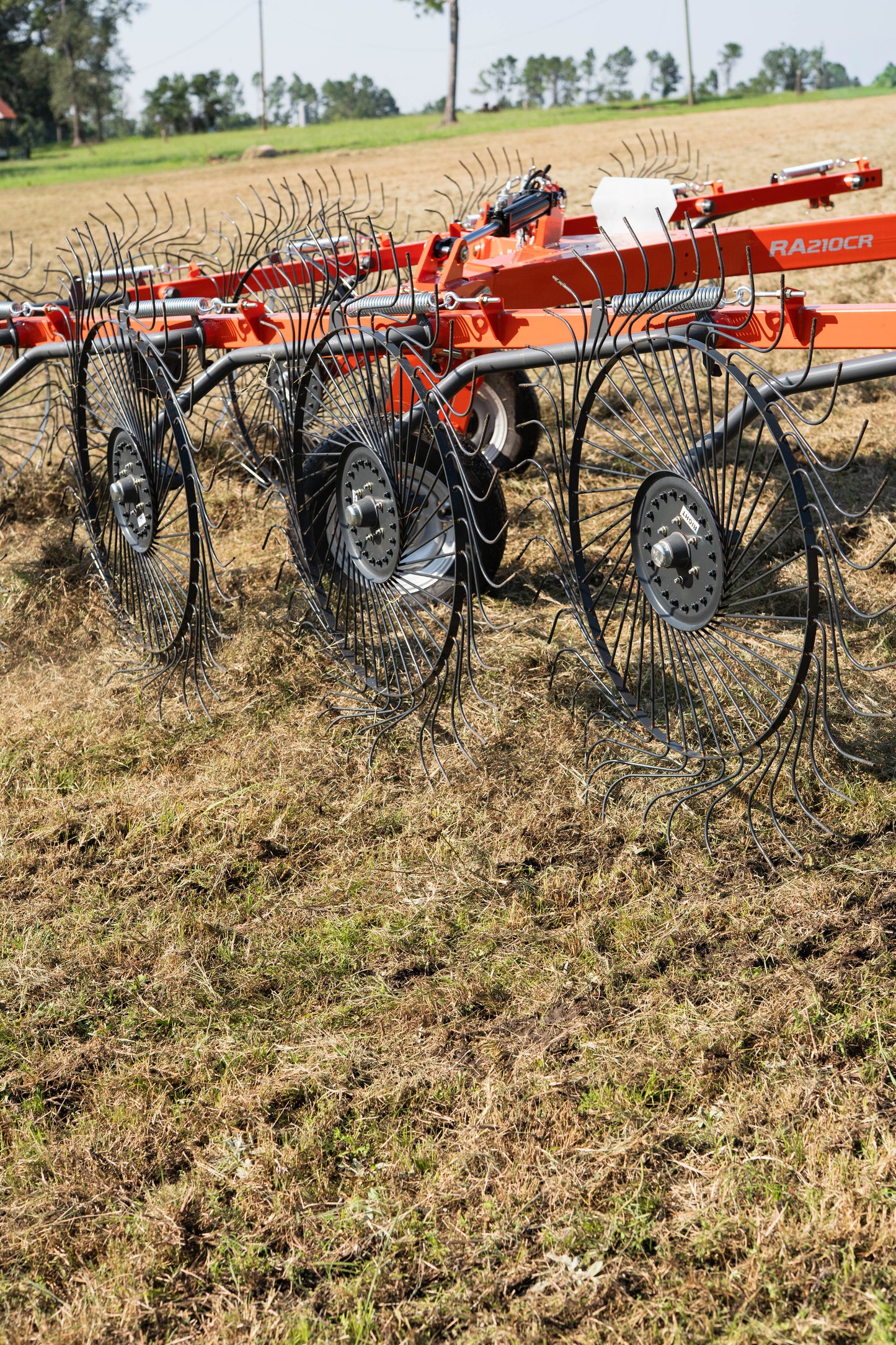 Kubota M5-111 with RA210CR Rake Package