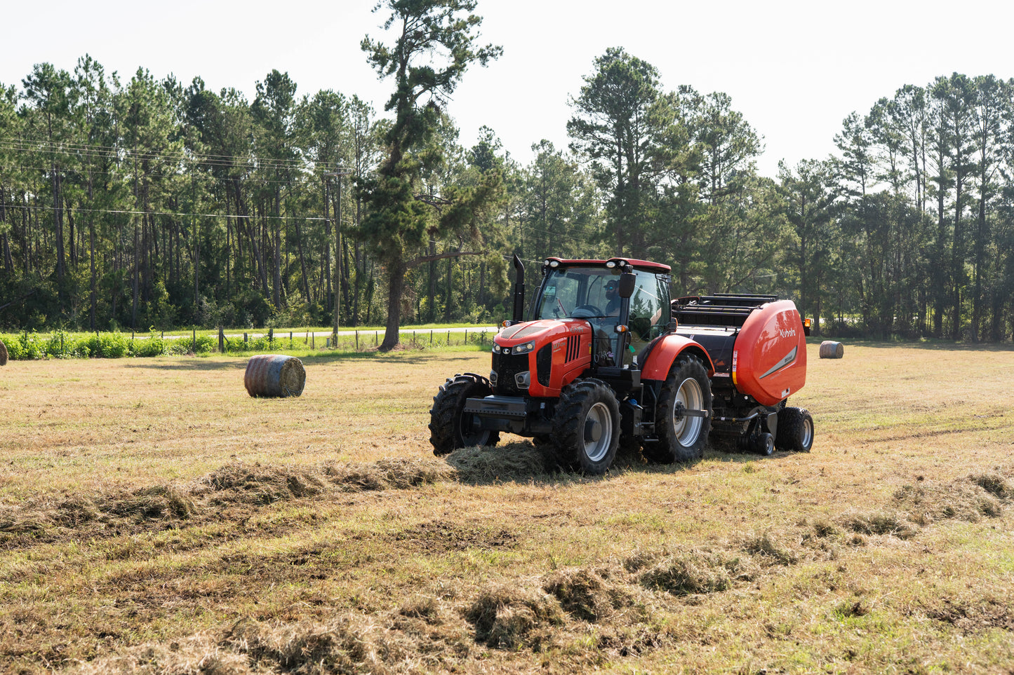 Kubota M7-174 with BV5160 Baler Package