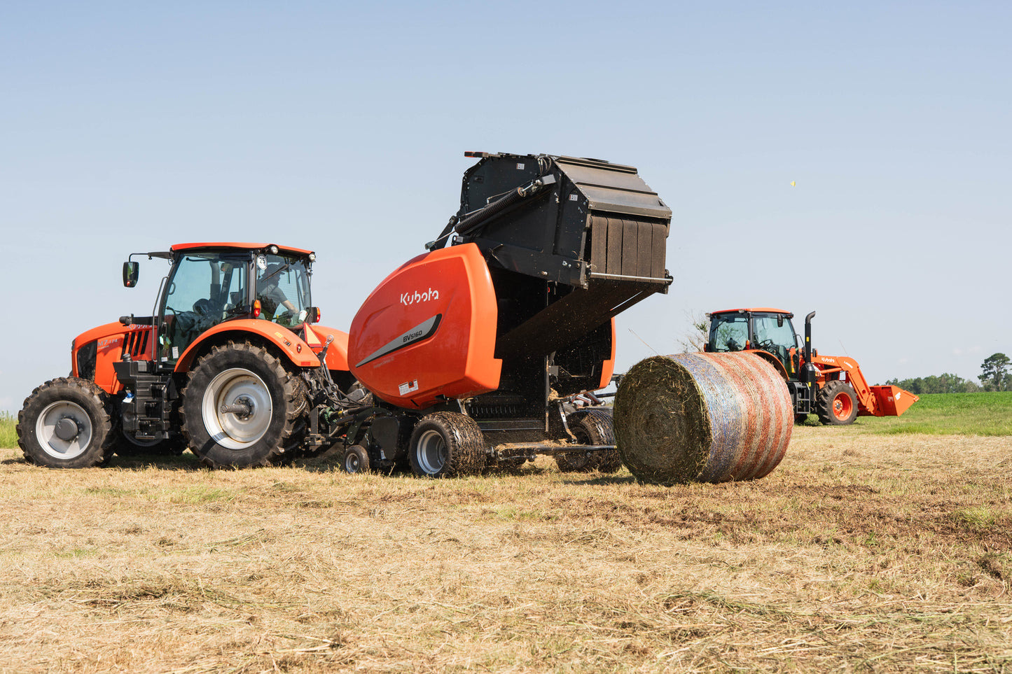 Kubota M7-174 with BV5160 Baler Package