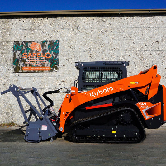 Kubota SVL75-3 with Loftness Mulching Head Package